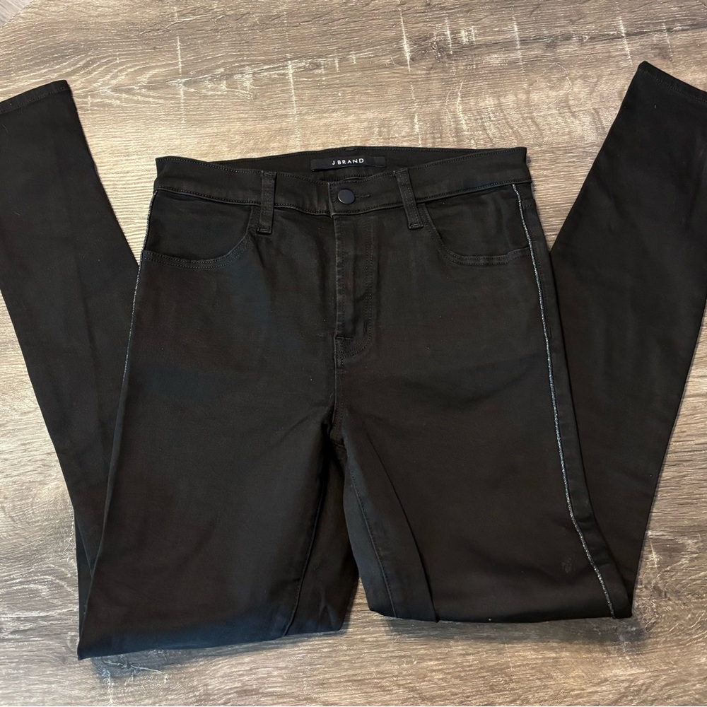J Brand Women's Classic Black Skinny Jeans
